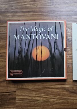  Vintage 1974 "The Magic of Mantovani" Vinyl Record Box Set By Readers Digest